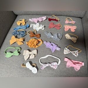 39 Baby Girl Bows Bundle
